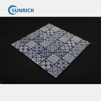 China Wholesale Europe Design Art House High Quality 8mm Inkjet Mosaic Tile Flooring for sale