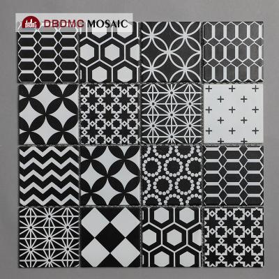 China Cheap Home Decoration Crystal Inkjet Glass Mosaic Kitchen Parquet Hot Sale Slab for sale