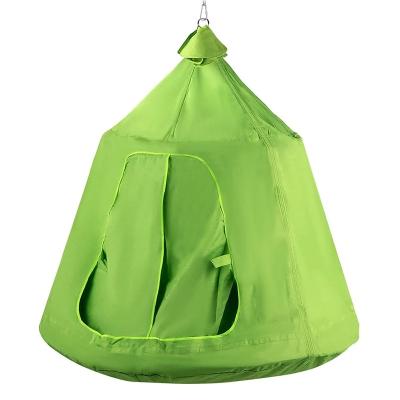 China Extended Type Explorinf Green Outdoor Camping Tree Tent Swing Hanging Tent for sale