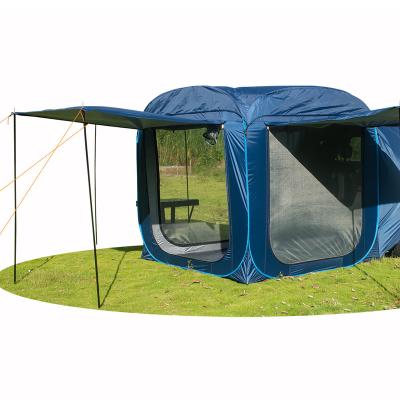 China Straight Tie Type Auto Mosquito Proof Curtain Tent Extension Tail Quick Opening Motorhome Car Roof Yurts Tent Wholesale Sky for sale