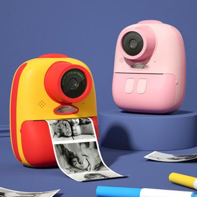 China 1080p Cute Children's Cute Children's Photo Frame Printing Photo Instant Toy Camera Outdoor Kids Small Mini Video Digital Camera For Children for sale