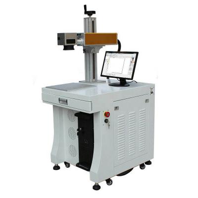 China 355nm JPT Laser Marking Machine 3W 5W 10w Plastic UV Laser Marking Glass/Plastic With Protective Cover For Sale for sale