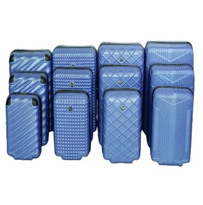 China Sample ABS Customized Waterproof Trolley Bag Travel Luggage Sets Suitcase Bag Rolling for sale