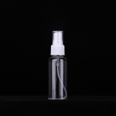 China Household Products Convenient Travel Small Sub-bottling Full Models Transparent Plastic Portable Spray Bottle for sale