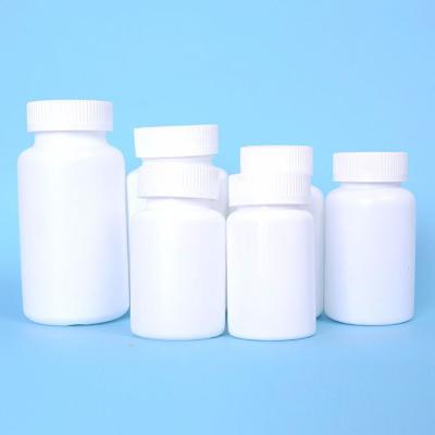 China Economical Medicine Custom Design Medicinal Health Care Product HDPE Plastic Small Mouth Bottle for sale