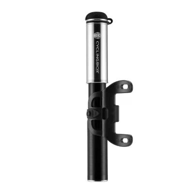 China Mountain Road High Pressure Bicycle Pump Us French Valve Mini Aluminum Alloy Bicycle Hand Pump for sale