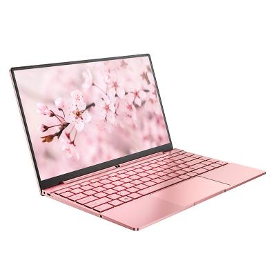 China China Laptops DERE V14S 2021 Quad 14.1 Inch Backlit Keyboard Cores 128GB 256GB 512GB SSD Window 10 Pink Bulk Purchase Laptop for Ministry of Health 'interior for sale