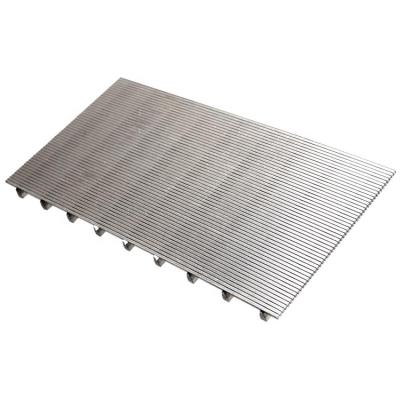 China Factory Super Fine Industrial Filter Tube Slotted Stainless Steel Wedge Wire Mesh Filter for sale