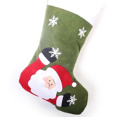 China Christmas Stocking Christmas Socks With Colorful LED Lights Christmas Gift Socks Flashing Stocks for sale