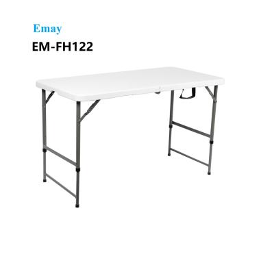 China Traditional Outdoor Banquet and Picnic Furniture Folding Table Picnic Fold-in-Half Tables-EM-FH122 for sale