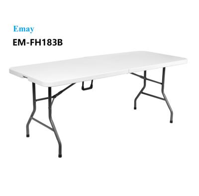 China Traditional Outdoor Banquet and Picnic Furniture Folding Table Picnic Fold-in-Half Tables-EM-FH183B for sale