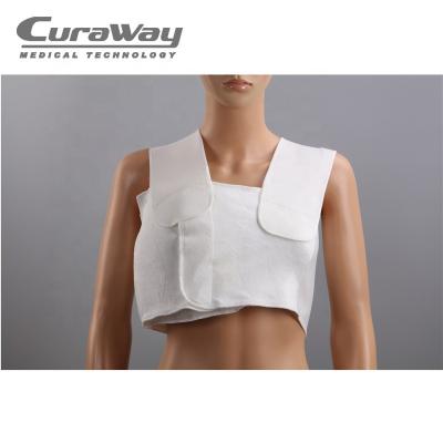 China Disposable Health Care Physiotherapy Medical Supply Mail Surgery Breast Compression Garment Bandages for sale