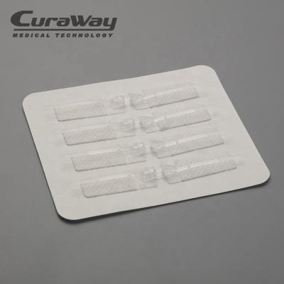 China Disposable Clinic Medical Supply Surgical Noninvasive Skin Closure Suture Coiled Device for sale