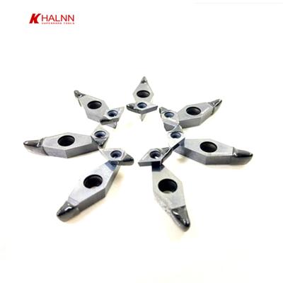 China NC TN WN CC PCD Aluminum Brass Copper DC Cutters Turning CNC PCD Cutters Diamond Lathe Tools Cast Aluminum PCD Round Insert INSERTS for sale