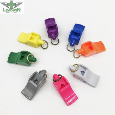 China Promotion Gifts Cheap Custom Logo Printing Plastic Whistle For Rescue for sale