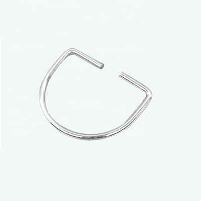 China XINSHENG factory custom hardware d-shaped spring d-shaped wire guide for sale