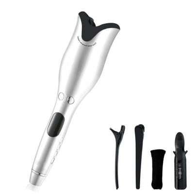 China High Quality Adjustable Professional Design Automatic Wave Hair Curler Maker Hair Settings Heat Rotating Hair Curling Automatic Hair Irons With LED Curling Wand for sale