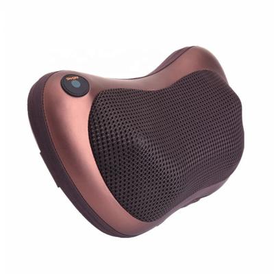 China 2019 Hot Electric Body Mini Car Use Neck Shoulder Massager Relax Smart Shiatsu Rest Wrap Neck Massage Pillow for sale