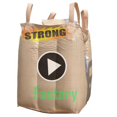 China High Quality Bulk Super Jumbo Bag To Lamination Bag 1000kg Large Large 2200LBS Bag PP Bag Duffle Bulkhead Building Construction for sale