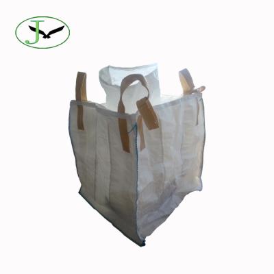 China Lightly Breathable PP Ton Sack Unloading Bottom With Spout for sale