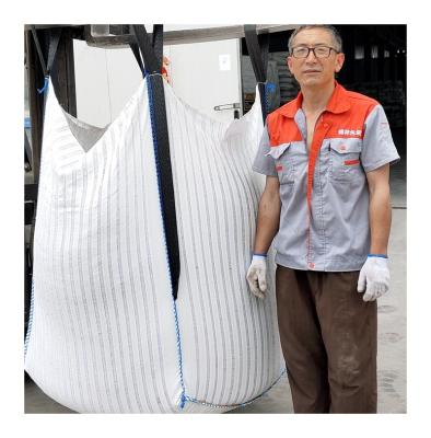 China Recycle Jumbo Mesh Bulk Price , Big Bags Firewood Super Sack Big Sack Bag for sale