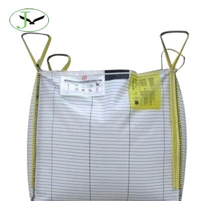 China Recycle Big Ton Bag For Packing Rice , PP Woven Jumbo Bag For Loading Rice for sale