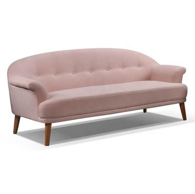 China Modern Luxury Pink Sofa Set American Velvet Couch Sofa Sets Sleeper Salon Furniture for sale