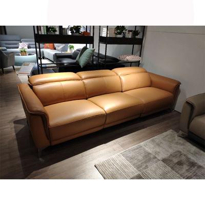 China Recliner Factory Direct Sales Sectional Home Furniture Leather Living Room Recliner Sofa for sale