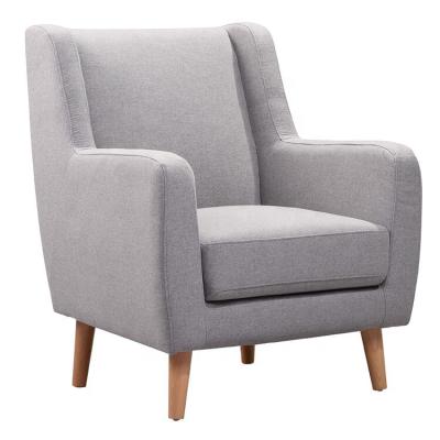 China Modular Living Room Furniture Modern Upholstered Arm Lounge Accent Chairs for sale