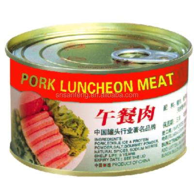 China Canned luncheon meat 312g/340g etc. of pork. for sale