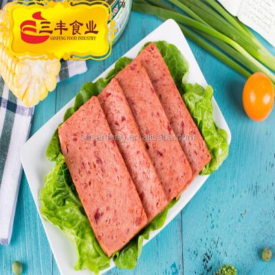 China Products Hot Selling Canned Pork Luncheon Meat From Canned Food Companies Dispensers for sale