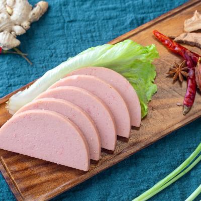 China No Artificial Colors Hot Selling HK PH Emergency Canned Food Pork Instant Luncheon Meat 397g for sale