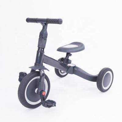 China Ride on Toy Brightbebe 2021 New Design 4 in 1 Balance Bike Kids Tricycle Muti Function Bike for Baby Kids for sale