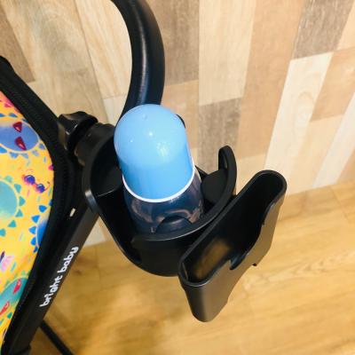 China Hot Selling Durable Polyester Brightbebe Universal Stroller Buggy 360 Degree Rotation Adjustable Cup Drink And Phone Holder 2 In 1 for sale