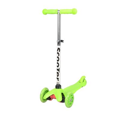 China OEM Hot Sale 3 Wheel Scooter Kick Tricycle Kids Brightbebe Adjustable Folding Kids Scooter for sale