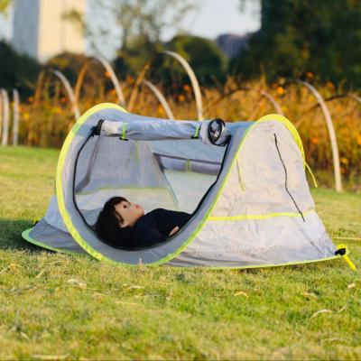 China Sports Toy Brightbebe Children Indoor and Outdoor Portable Baby Beach Bed Tent Automatic Travel Play Tent with Sun Protection and Mosquito Net for sale