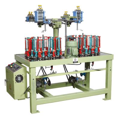 China High Speed ​​Elastic Cord Round And Flat Shoe Laces Braiding Machine for sale