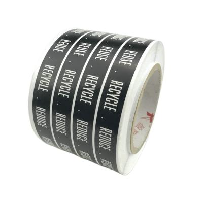 中国 Custom Barcode Product Paper Packaging Printing Waterproof Custom Adhesive Vinyl Sticker Roll 販売のため