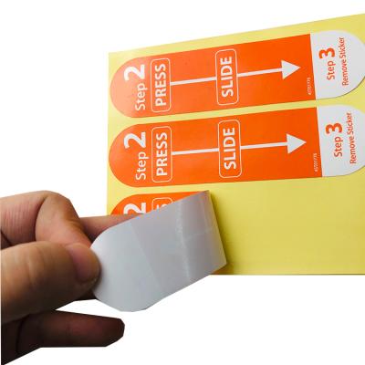 China Strong Adhesive Permanent Barcode Sticker Custom Bottle Security Labels Tamper Proof Bottle Seal Sticker Te koop