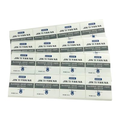 China Barcode Factory Supply Direct Bottle Seal Sticker Labels à venda