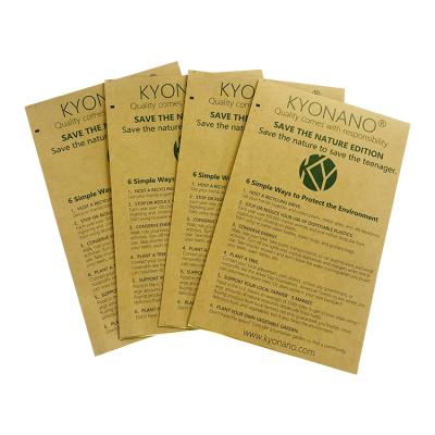 China Barcode Customized Kraft Paper Sticker Organic Cotton Clothing Labels Label à venda