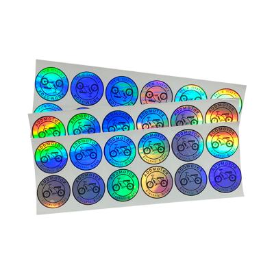 중국 Barcode Logo Label Stickers Holographic Custom Sticker 판매용