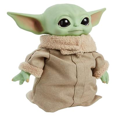 China Plush Stuffed Plush 28cm Baby Yoda Doll Mandalore Christmas Baby Yoda Toy for sale