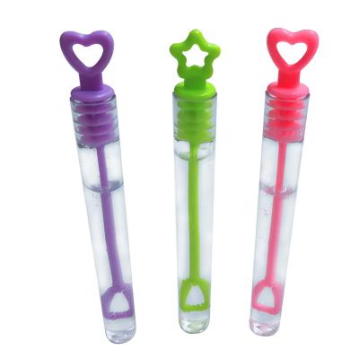 China Modern and Simple Portable Mini Bubble Wand Water Blowing Toy Modern and Simple Bubble Glue Tube Test for sale