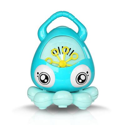 China Modern and Simple Modern and Simple Octopus Bubble Music Portable Automatic Bubble Machine Blowing Machine for sale