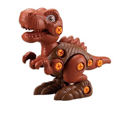 China New modern and simple disassembly and set of dinosaur toys screw-screw combination assembly toys for sale