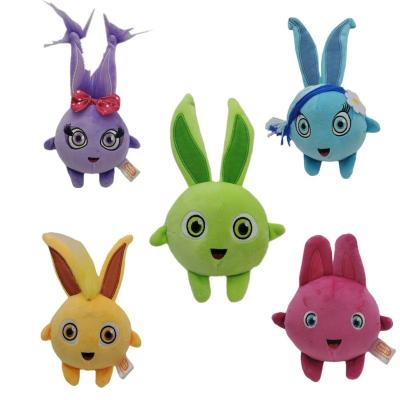 China No No Bunny Rabbit Happy Doll Plush Toy Cartoon Rabbits Doll Hot Sale Sunny for sale