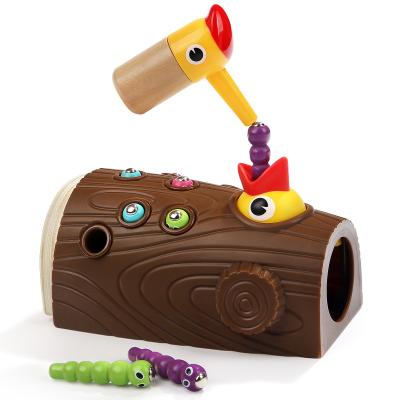 China 2021 New Montessori Bird Toy Modern And Simple Educational Wooden Children's Toys for sale