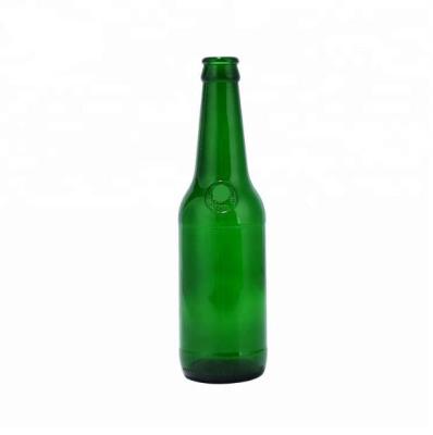 China Shanghai Linlang wholesale 250ml 335ml 500ml 750ml 1000ml green Glass Bottle For Beer for sale