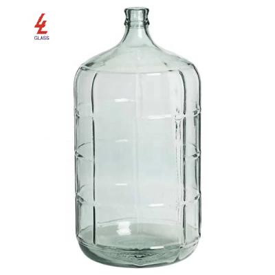 China linlang shanghai high quality Soda-lime Glass carboy carrier 1 3 5 gallon glass carboy for sale